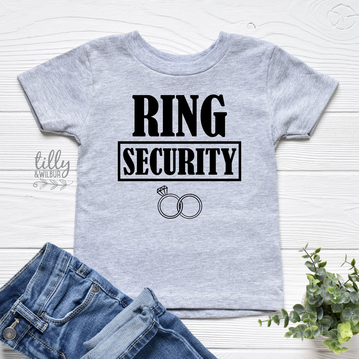 Ring Security T-Shirt, Ring Bearer Gift, Ring Security, Ring Bearer T-Shirt, Boy&#39;s Wedding T-Shirt, Bridal Party, Engagement, Flower Girl