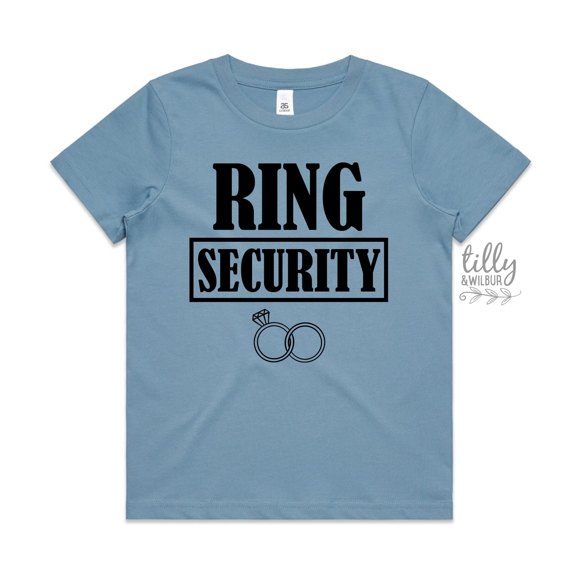 Ring Security T-Shirt, Ring Bearer Gift, Ring Security, Ring Bearer T-Shirt, Boy's Wedding T-Shirt, Bridal Party, Engagement, Flower Girl