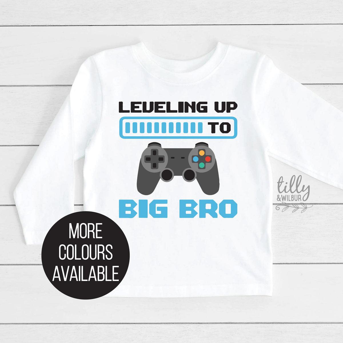 Leveling Up To Big Bro T-Shirt, Big Brother T-Shirt, Promoted To Big Brother Shirt, Pregnancy Announcement, I'm Going To Be A Big Brother