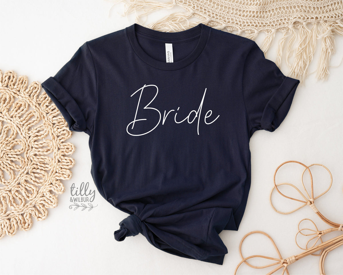 Bride T-Shirt, Wifey T-Shirt, New Bride, Mrs Shirt, Engagement T-Shirt, Bridal Gift, Wedding Gift, Just Married T-Shirt, Wedding T-Shirt