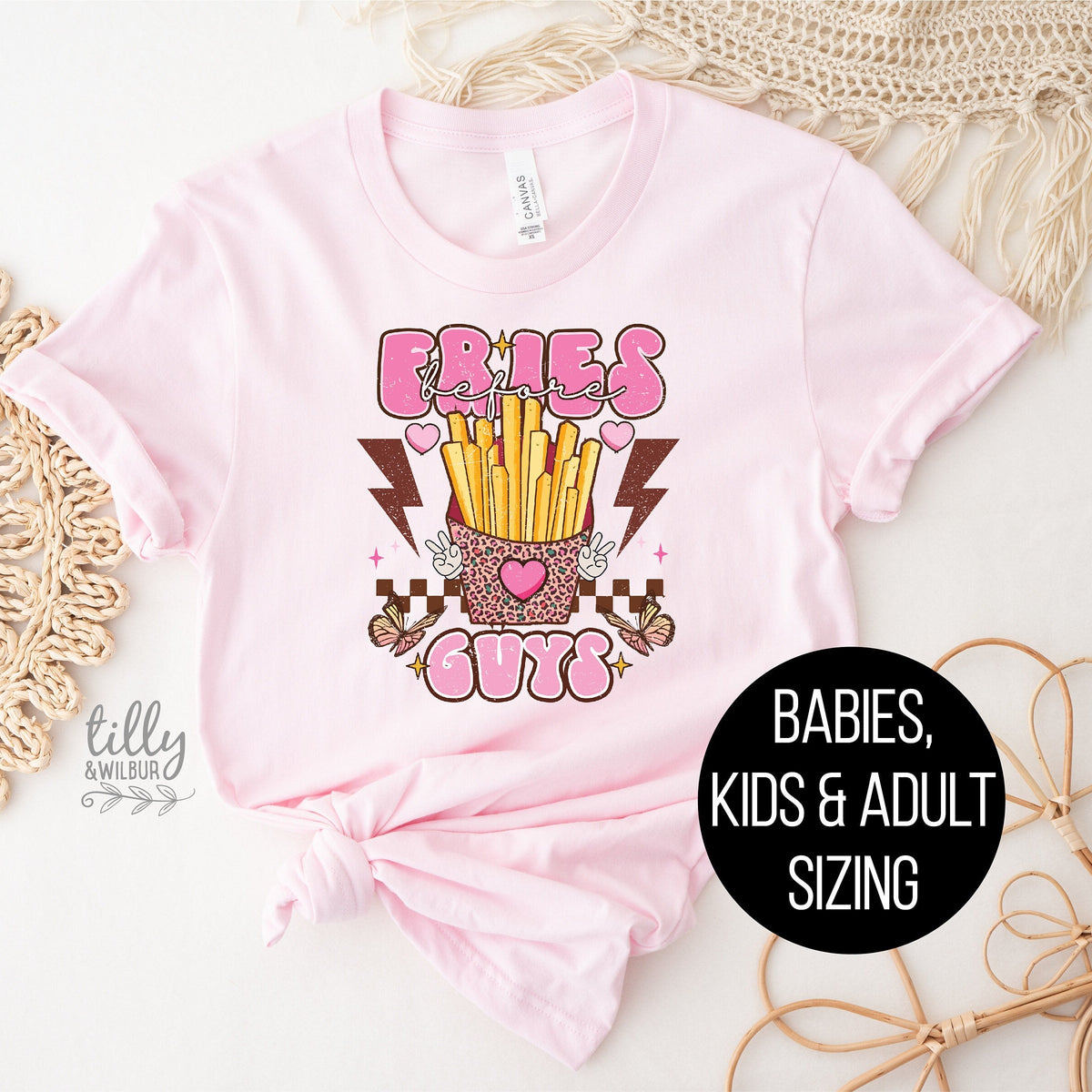 Fries Before Guys T-Shirt, Funny Valentine T-Shirt, Funny Valentine&#39;s Day T-Shirt, Valentine&#39;s Day Shirt, Valentine&#39;s Day Gift, Love Sucks