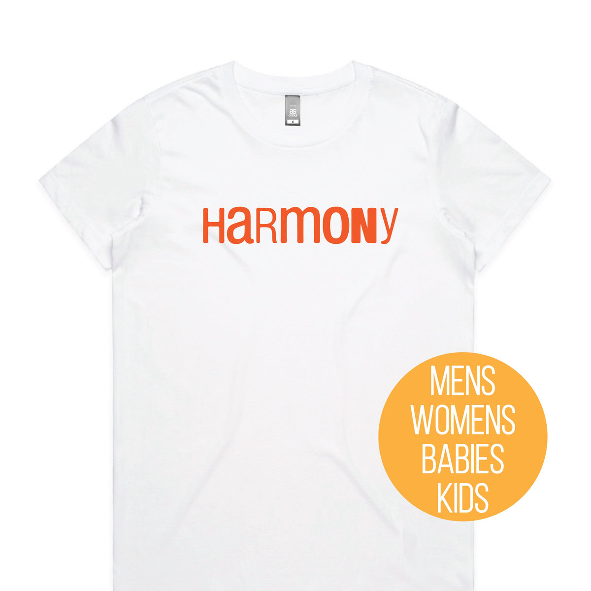 Harmony Day T-Shirt, Harmony Day - 21st March, Orange Harmony Day T-Shirt, Everyone Belongs, School T-Shirt, Babies, Kids, Womens And Mens