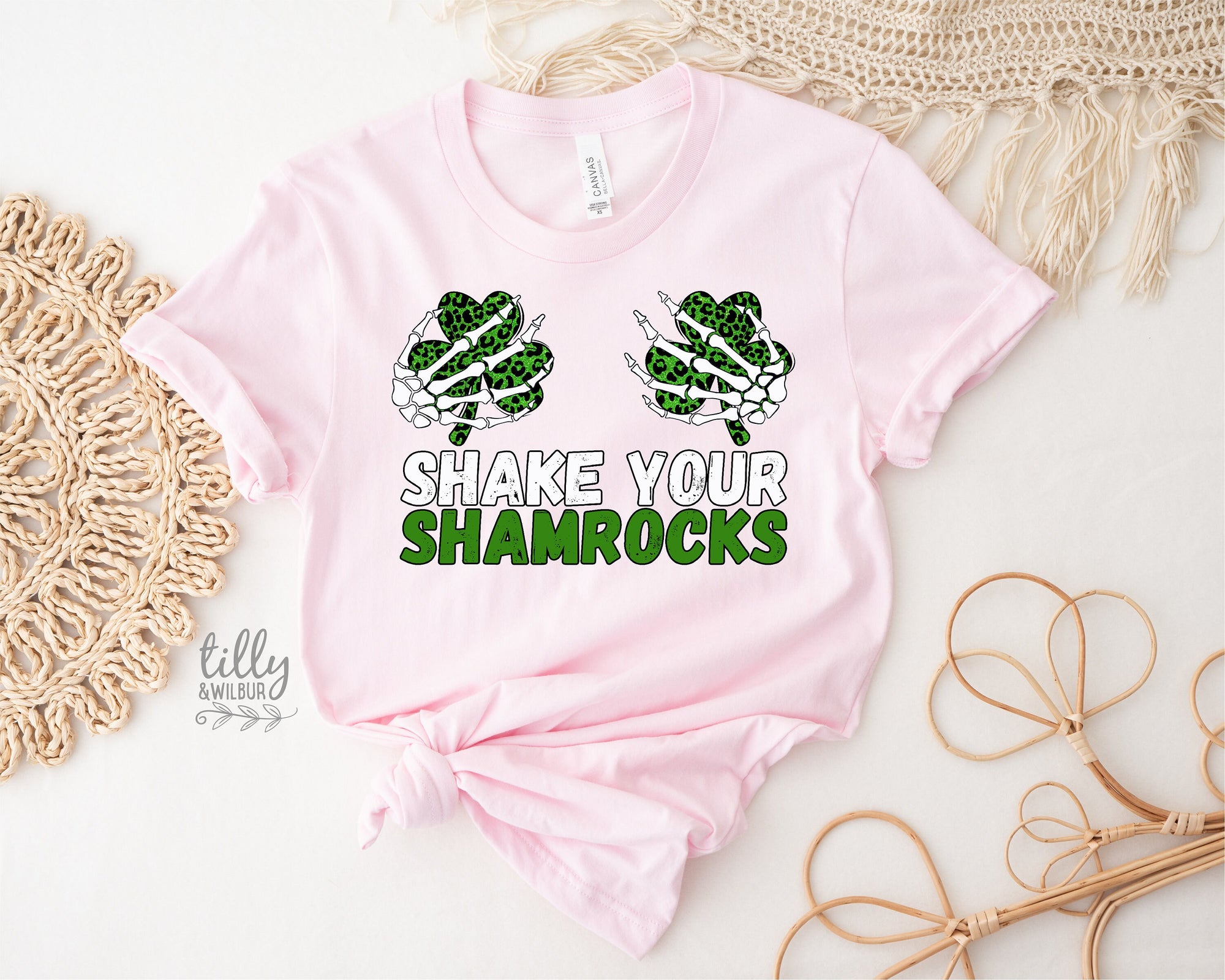 Cheeky St Patrick's Day T-Shirt, Shake Your Shamrock's T-Shirt, Happy St Paddy's Day, Women's T-Shirt, Kiss Me I'm Irish, Ireland, Celtic