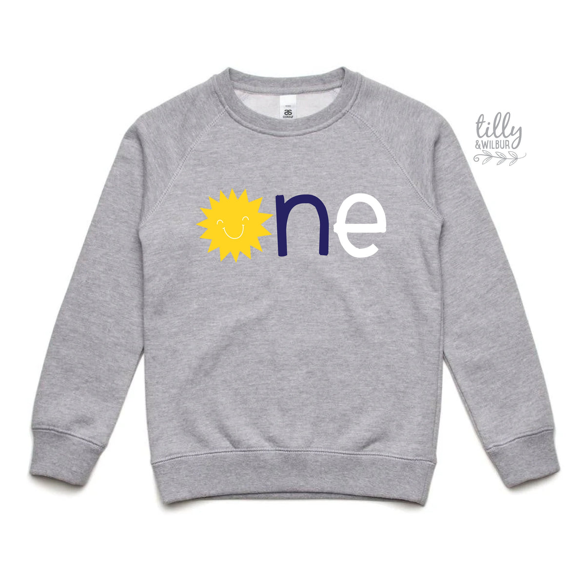1st Birthday Jumper, One Birthday Sweatshirt, First Birthday Crew Neck, 1st Birthday Outfit, Birthday Boy, Sunshine One T-Shirt