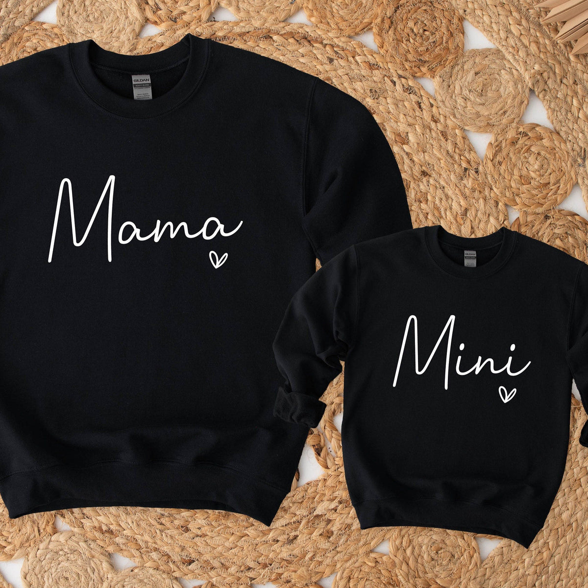 Mama &amp; Me Sweatshirts, Mama Jumper, Mini Jumper, Mama And Mama's Mini Matching Outfits, Our First Mother's Day, Mother Daughter, Mother Son
