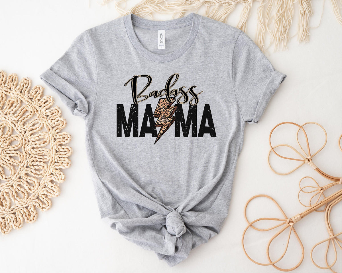 Mama T-Shirt, Badass Mama T-Shirt, Funny Mama T-Shirt, First Mother&#39;s Day, Mother&#39;s Day Gift,