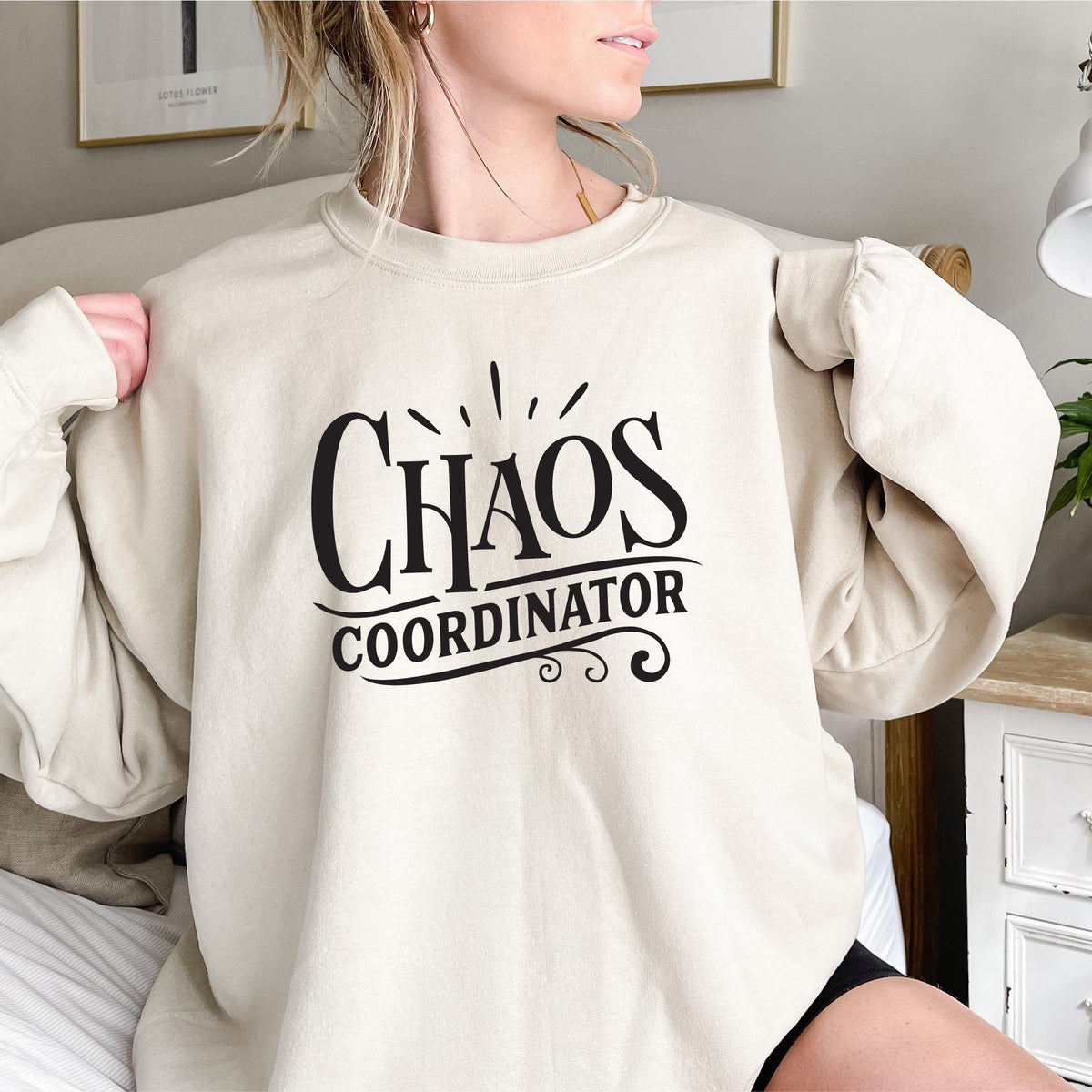 Chaos Coordinator Sweatshirt, Mama Sweatshirt,  Funny Mum Jumper, Mama Jumper,  Mothers Day Gift, Mum Gift, Mum Life Jumper, New Mum Gift