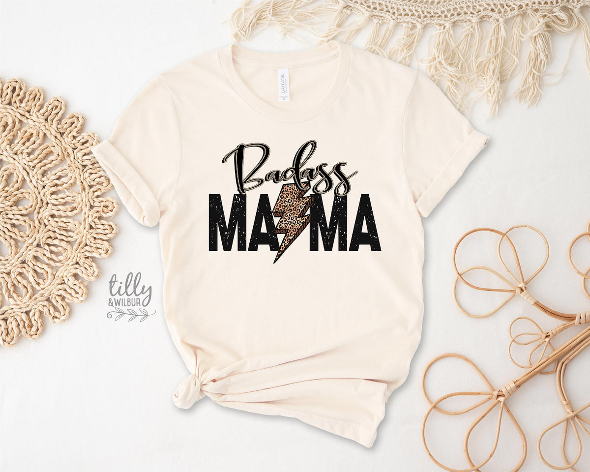 Mama T-Shirt, Badass Mama T-Shirt, Funny Mama T-Shirt, First Mother&#39;s Day, Mother&#39;s Day Gift,