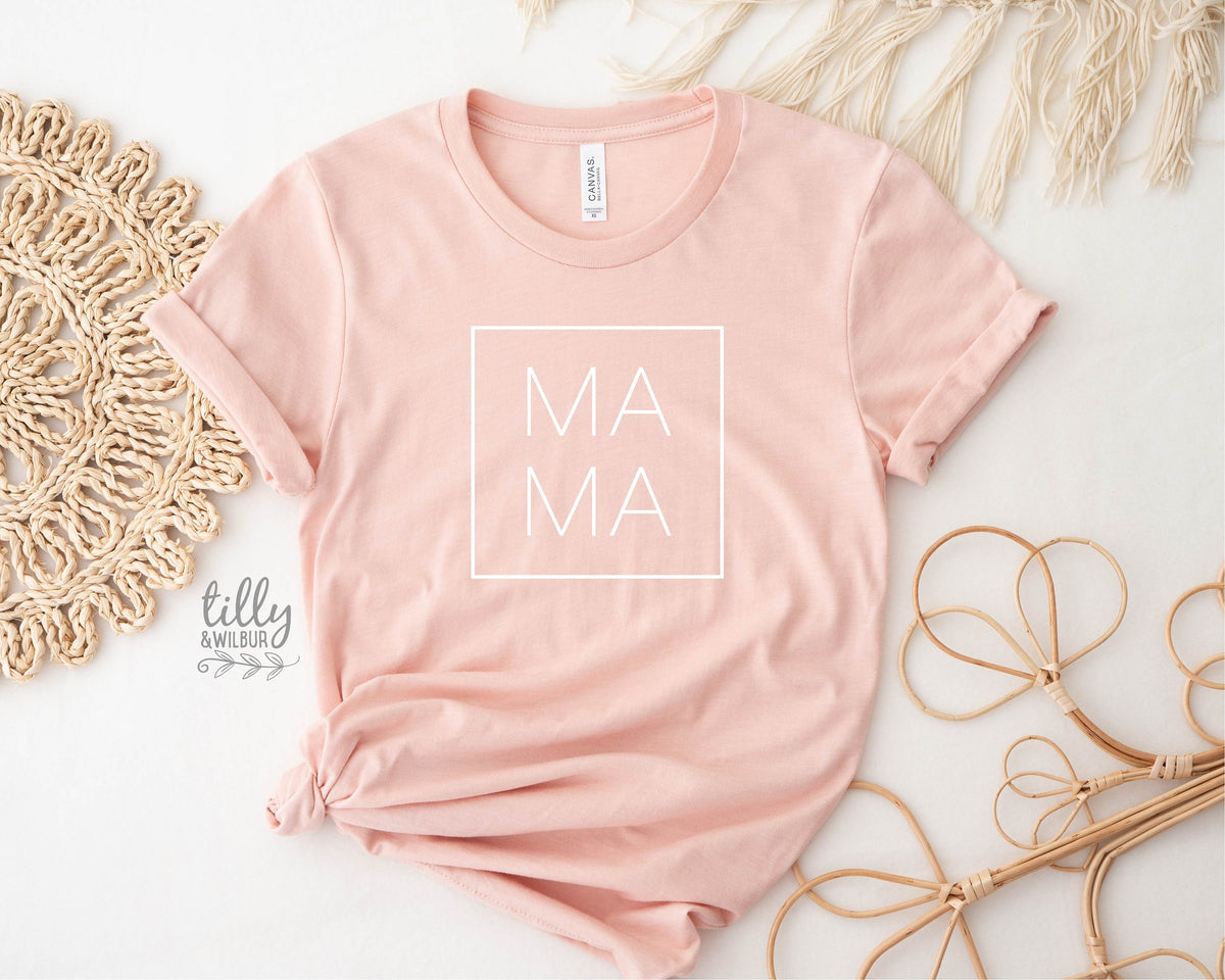 MAMA T-Shirt, Matching Family T-Shirts, Dada Mama Big Sis Lil Sis Big Bro Lil Bro Baby, Mum T-Shirt, Mummy T-Shirt, New Mum Gift, Family Tee