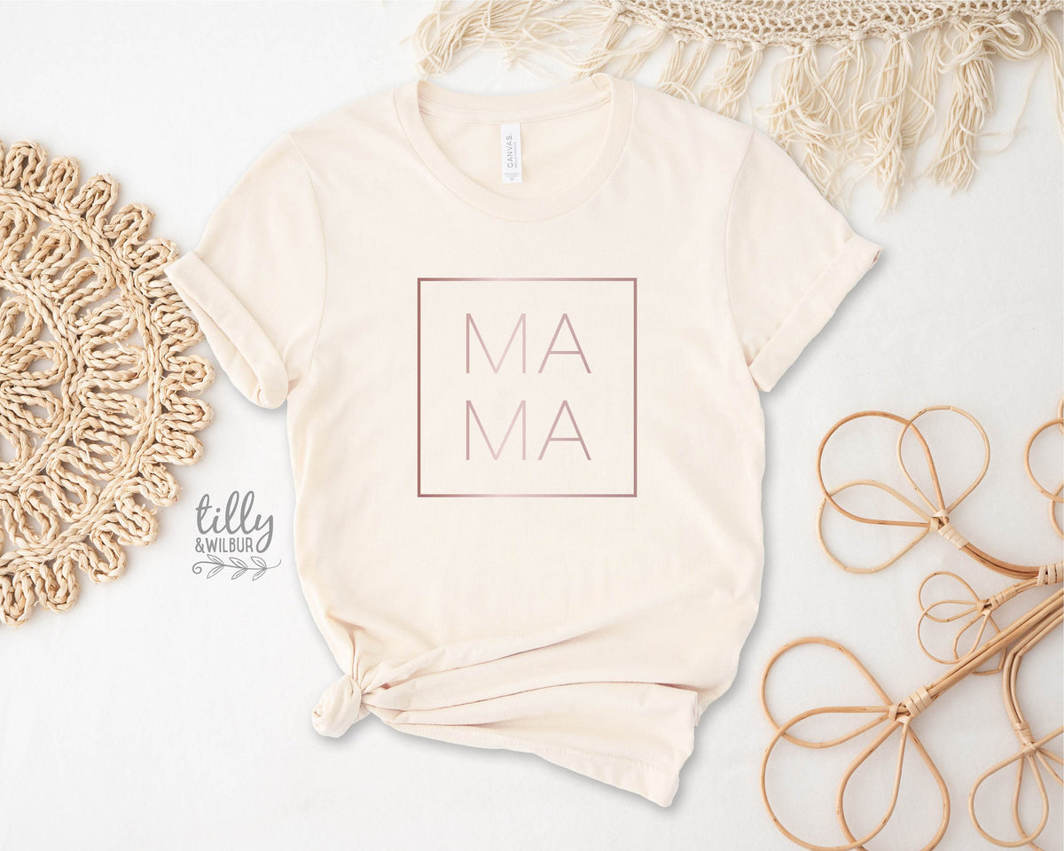 MAMA T-Shirt, Matching Family T-Shirts, Dada Mama Big Sis Lil Sis Big Bro Lil Bro Baby, Mum T-Shirt, Mummy T-Shirt, New Mum Gift, Family Tee