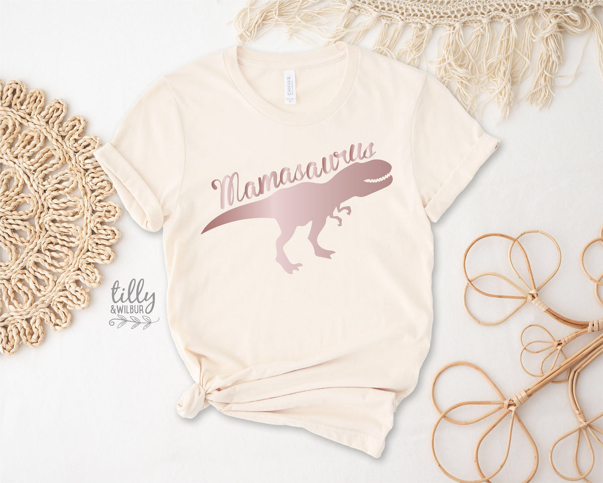 Mamasaurus T-Shirt, Mummasarus T-Shirt, Dinosaur Shirt, Mother Dinosaur, Baby Shower Gift, Mum Gift, Mother&#39;s Day Gift, Mummy Dinosaur, Dino