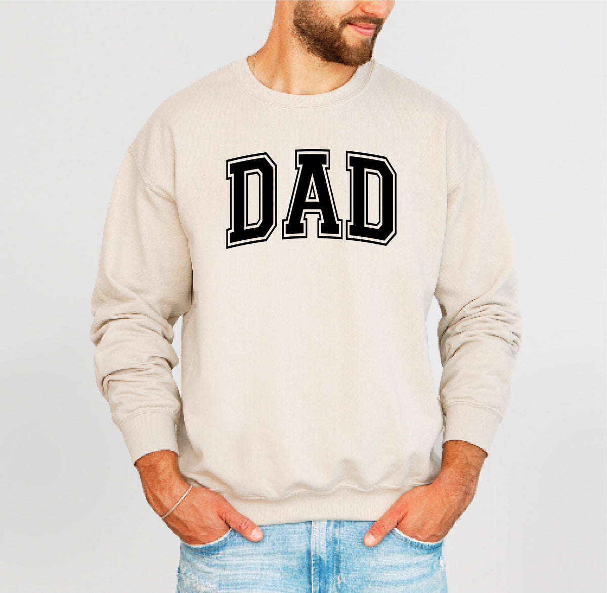 Dad Varsity Jumper, Father&#39;s Day Gift, Pregnancy Announcement For Dad, Pregnancy Gift To Husband, New Dad Gift, Dad Birthday Sweatshirt