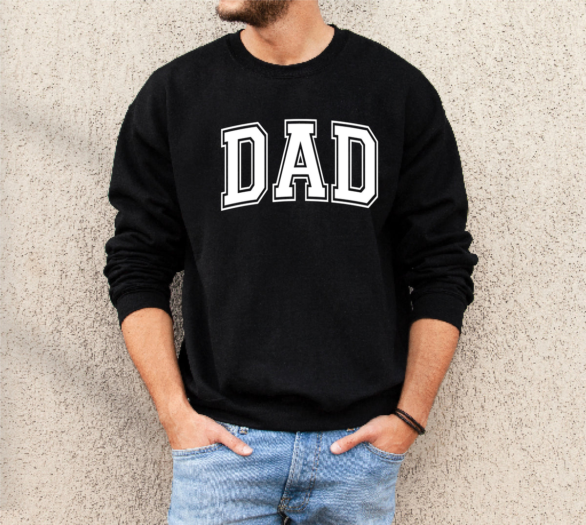 Dad Varsity Jumper, Father&#39;s Day Gift, Pregnancy Announcement For Dad, Pregnancy Gift To Husband, New Dad Gift, Dad Birthday Sweatshirt