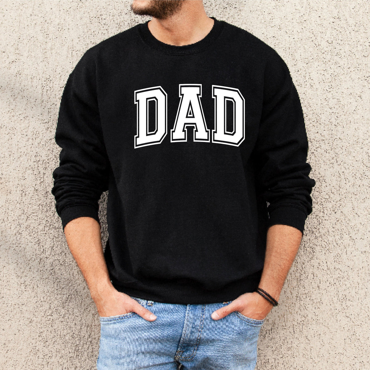 Dad Varsity Jumper, Father's Day Gift, Pregnancy Announcement For Dad, Pregnancy Gift To Husband, New Dad Gift, Dad Birthday Sweatshirt
