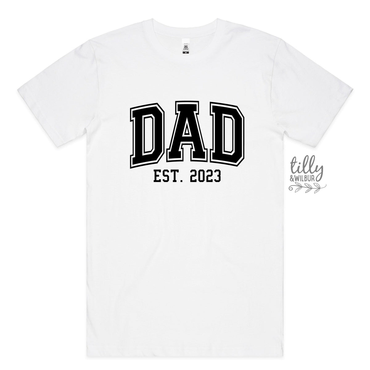 Dad Est T-Shirt, Gift For Dad, Father's Day T-Shirt, Funny Dad T-Shirt, New Dad T-Shirt, Baby Shower Gift, Birthday Gift, Christmas Gift
