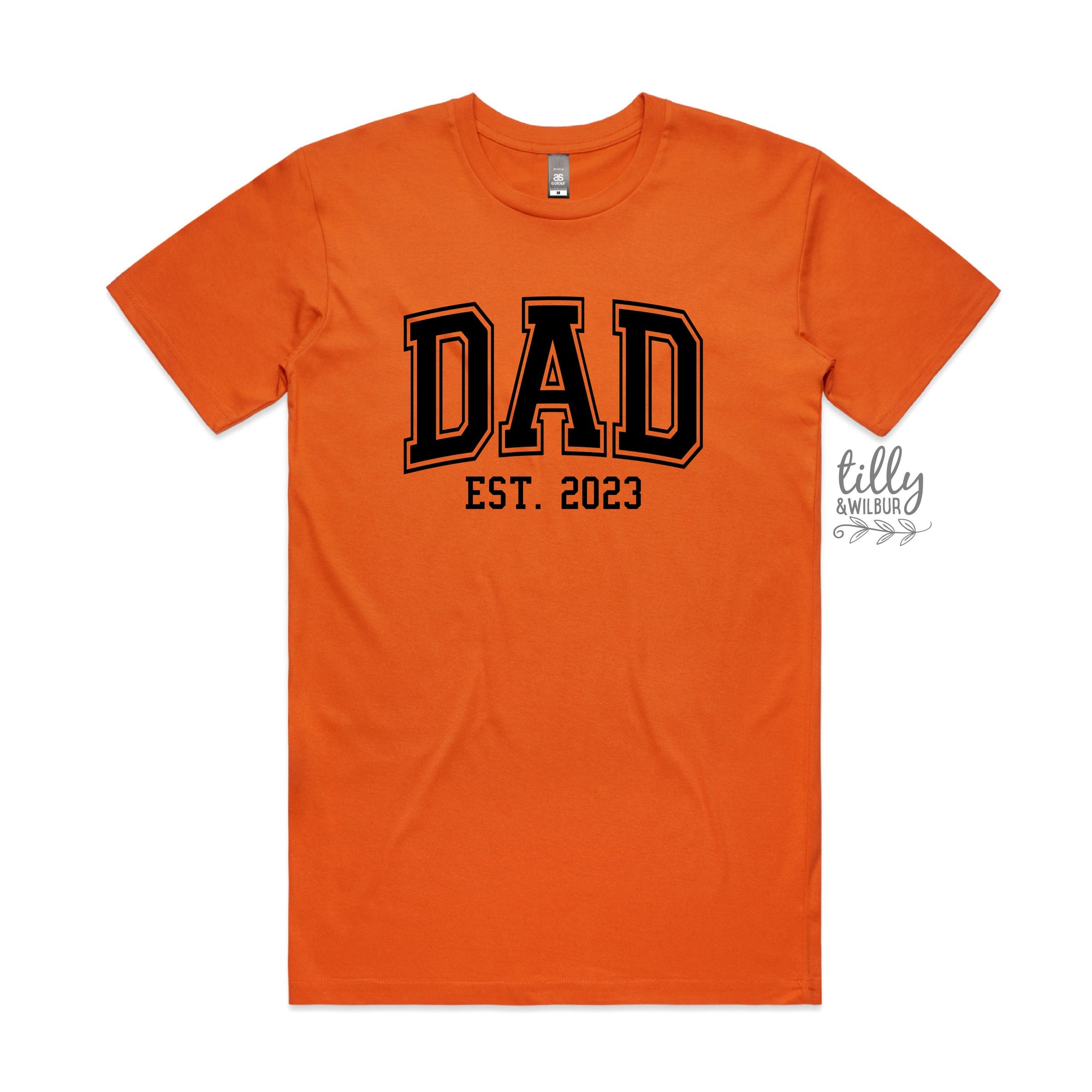 Dad Est T-Shirt, Gift For Dad, Father's Day T-Shirt, Funny Dad T-Shirt, New Dad T-Shirt, Baby Shower Gift, Birthday Gift, Christmas Gift