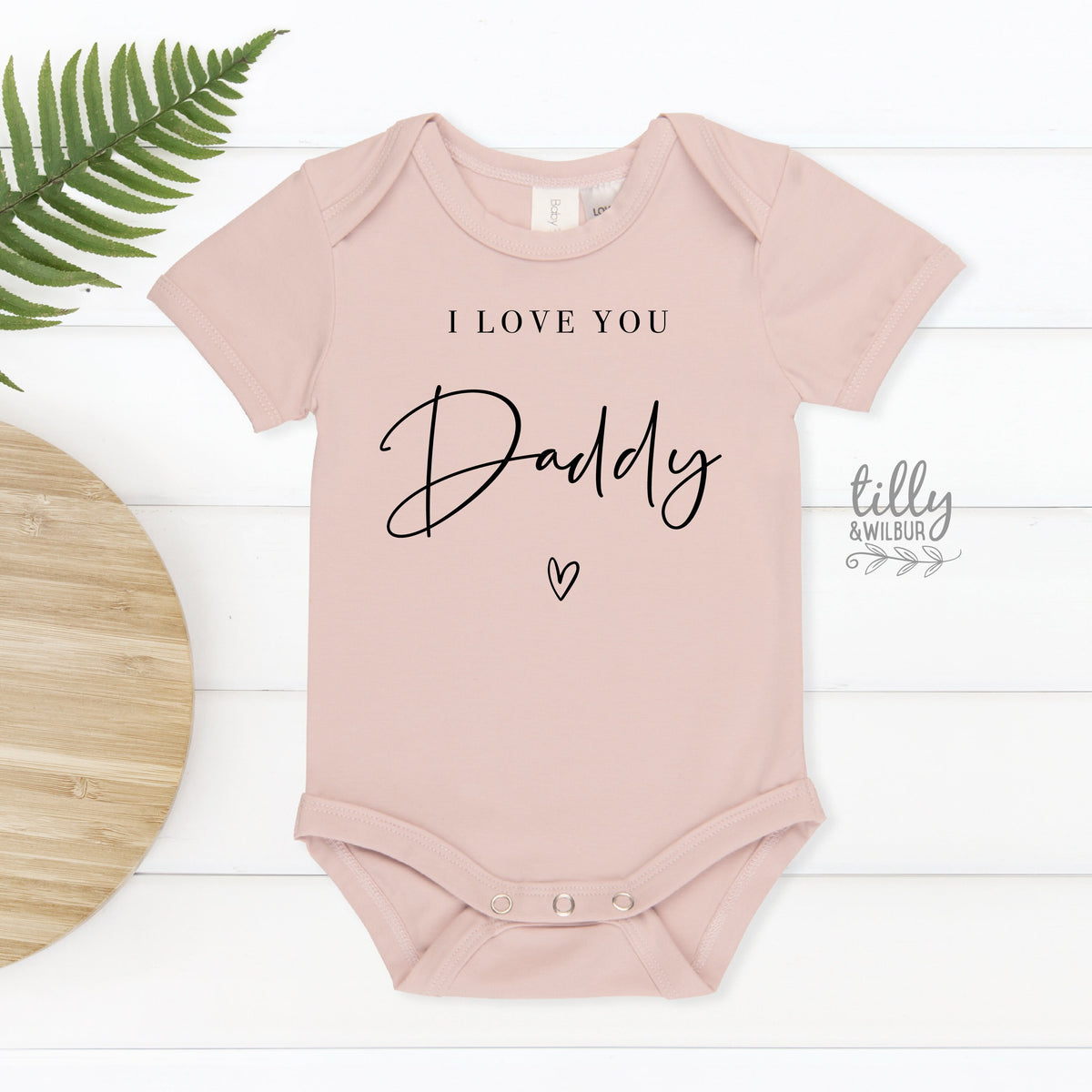 I Love You Daddy Bodysuit, Our First Father's Day 2023 Baby Bodysuit, I Love My Daddy Romper, Happy Father's Day, 1st Fathers Day Baby Gift