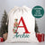 Personalised Santa Sack, Nutcracker Alphabet Santa Sack, 50x70cm, High Quality Cotton Linen, Christmas Gift Bag, Christmas Keepsake, Ballet