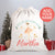 Personalised Santa Sack, Custom Nutcracker Santa Sack, 50x70cm, High Quality Cotton Linen, Christmas Gift Bag, Christmas Keepsake, Ballet