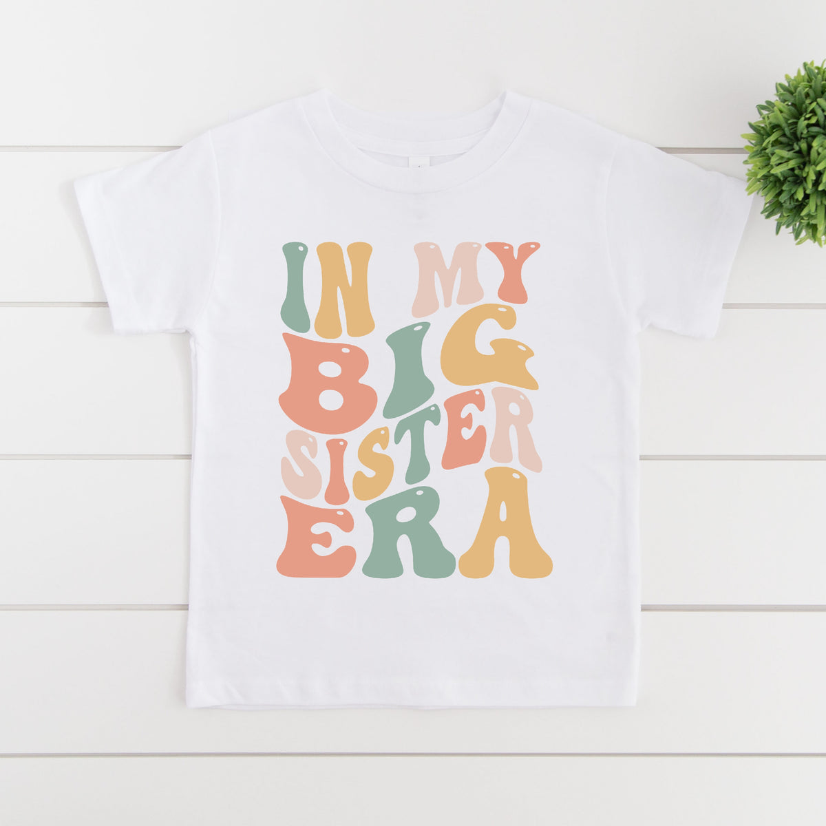 In My Big Sister Era T-Shirt, Big Sister Announcement, Pregnancy Announcement Shirt, I&#39;m Going To Be A Big Sister Announcement Shirt