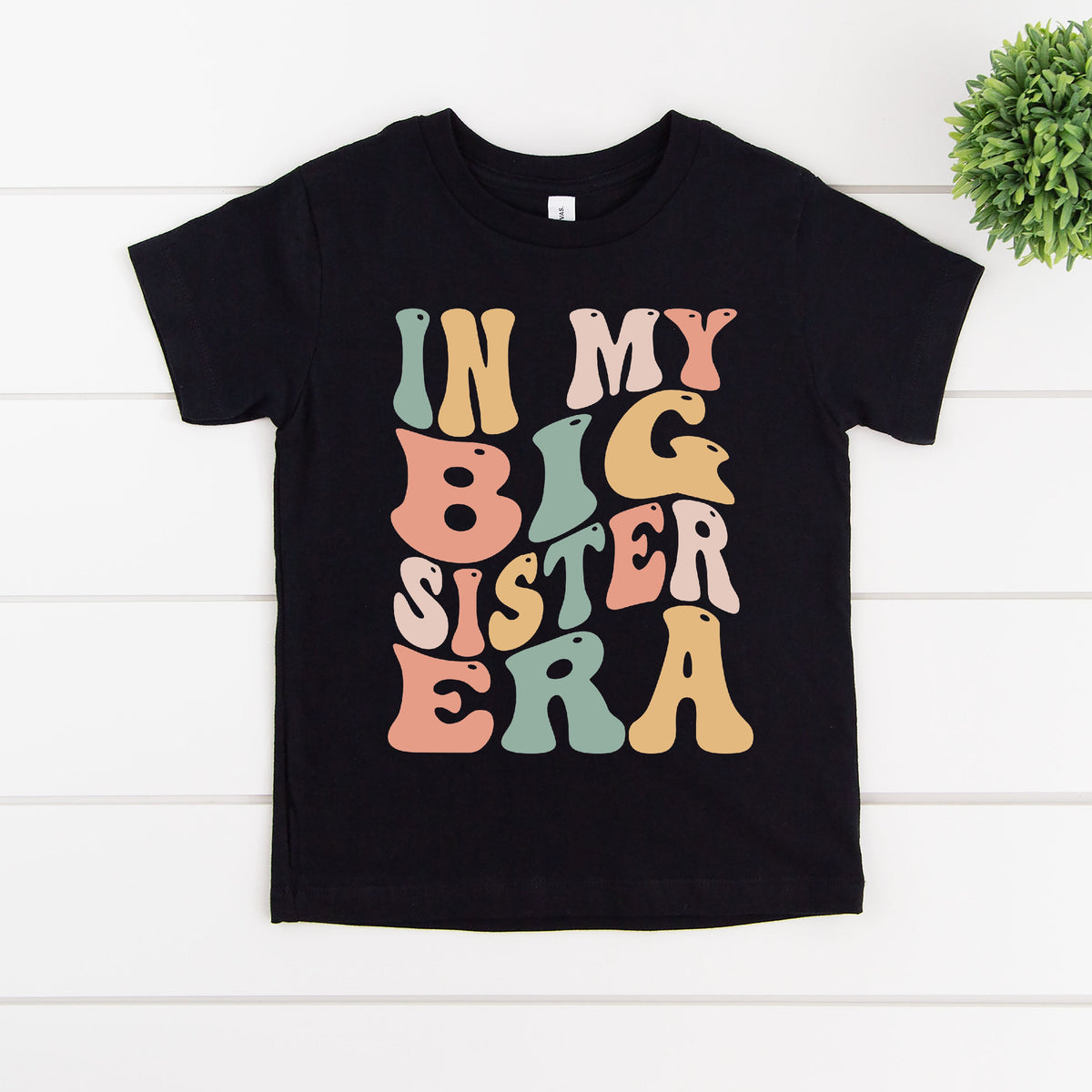 In My Big Sister Era T-Shirt, Big Sister Announcement, Pregnancy Announcement Shirt, I&#39;m Going To Be A Big Sister Announcement Shirt