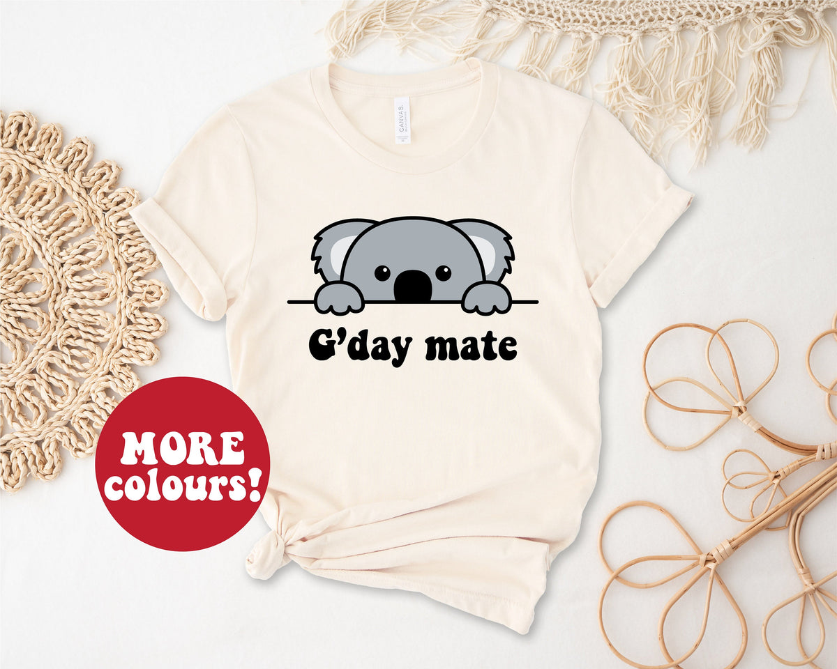 G&#39;day Mate T-Shirt, Australia Day T-Shirt, Aussie Slang T-Shirt, Aussie Slogan T-Shirt, Funny Australia T-Shirt, Australiana, Australian