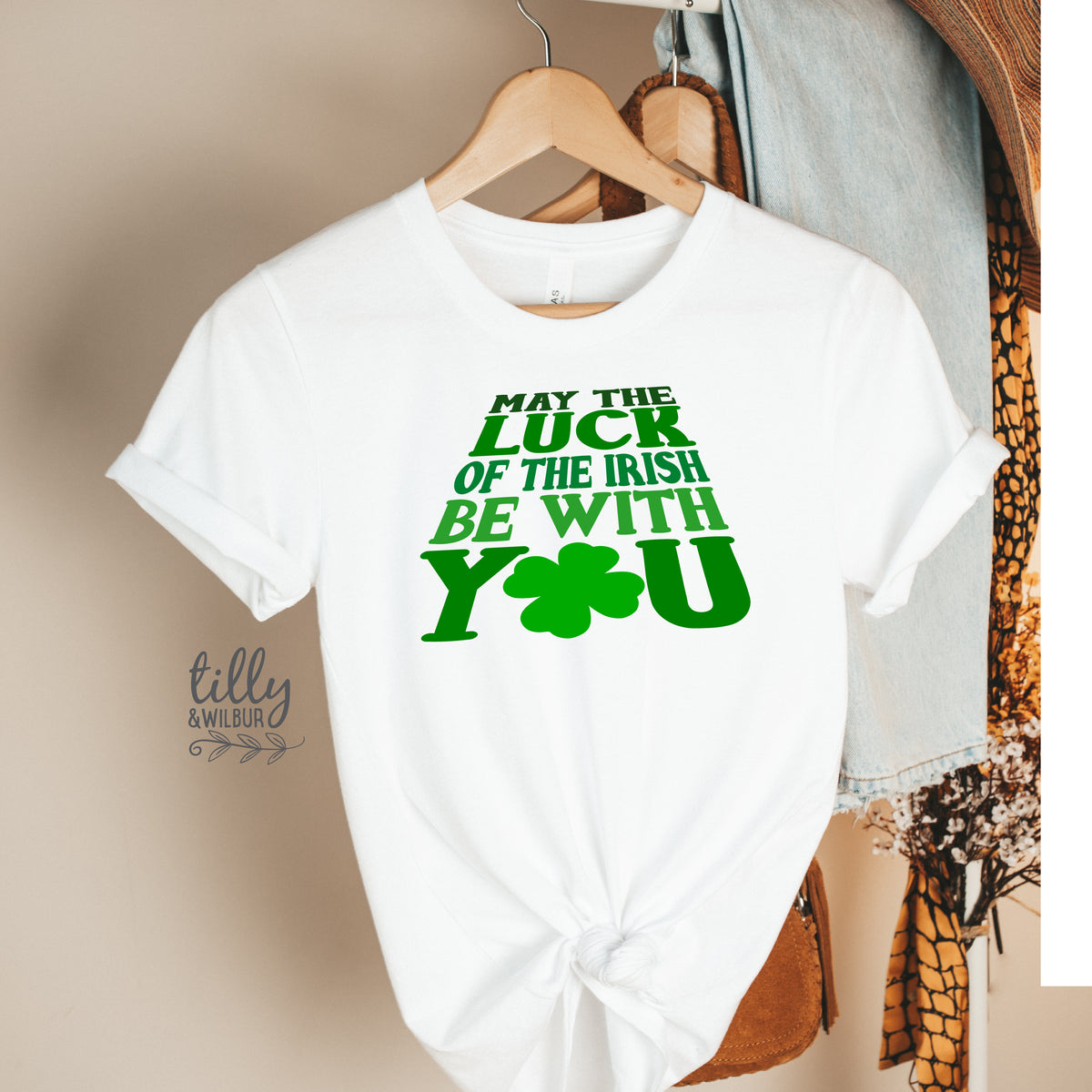 May The Luck Of The Irish Be With You Women&#39;s T-Shirt