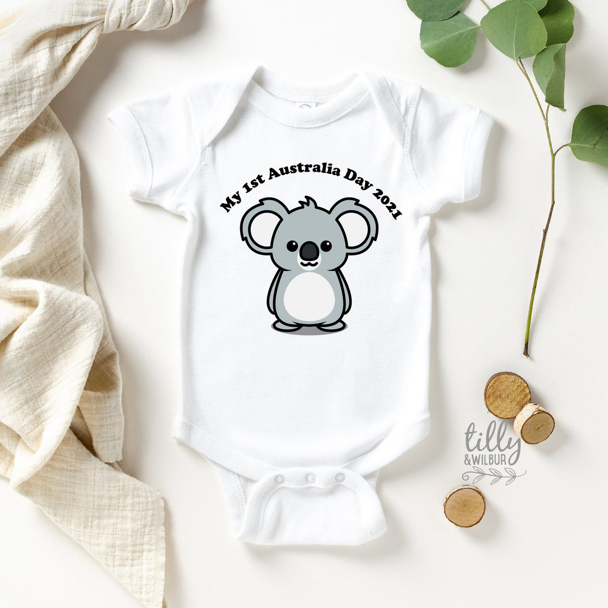 My 1st Australia Day 2026 Koala Baby Bodysuit