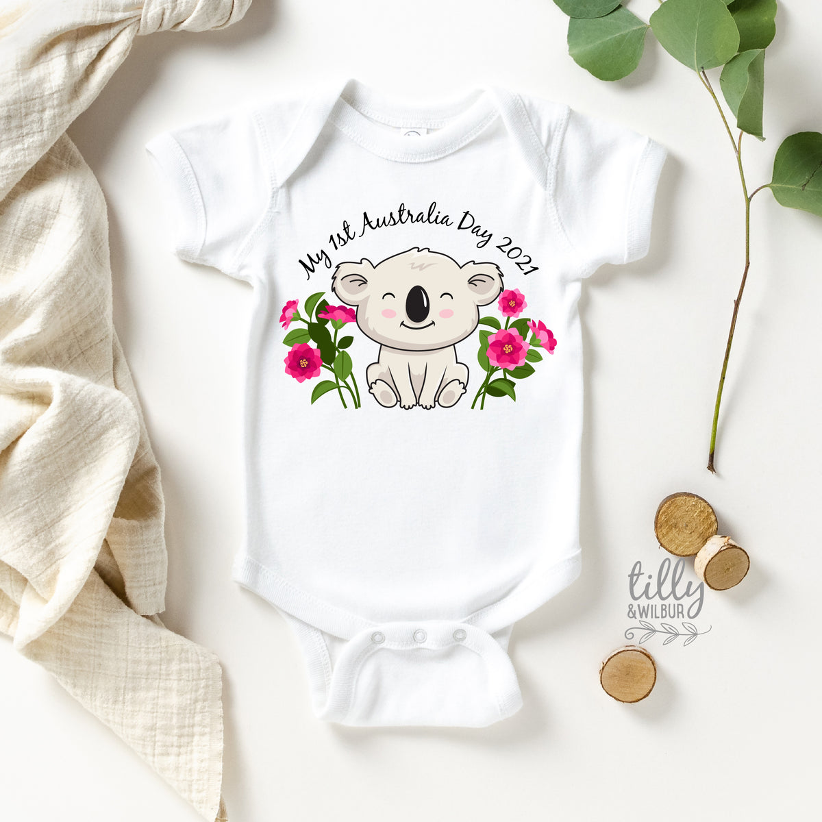 My 1st Australia Day 2025 Koala Baby Bodysuit