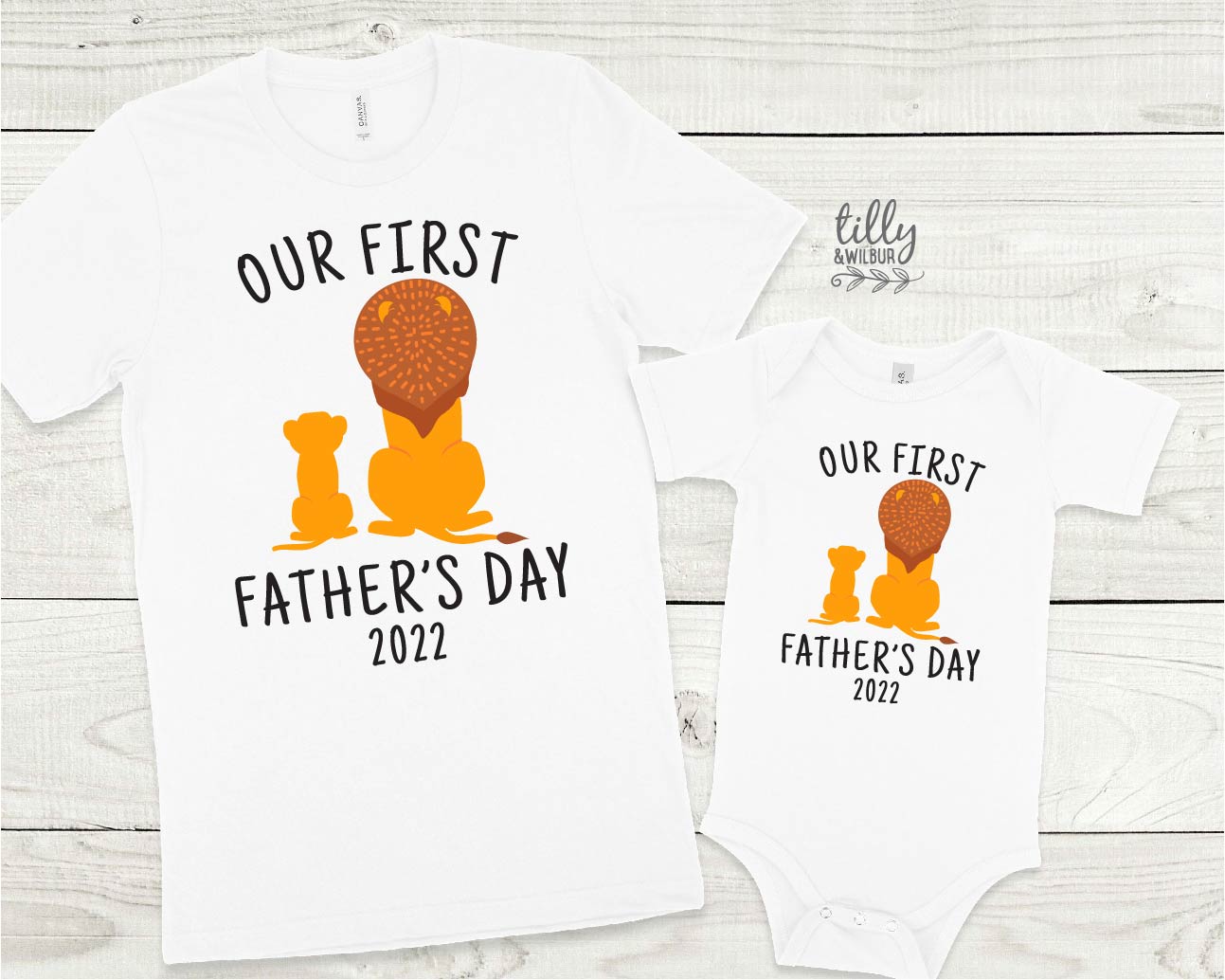 Our First Father's Day 2025 Matching Set