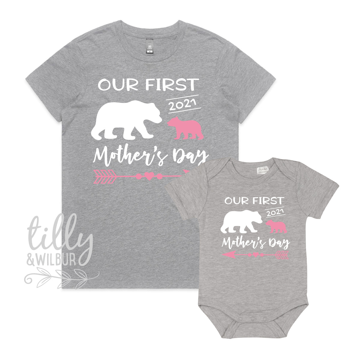 Our First Mother&#39;s Day 2024 Mother &amp; Daughter Matching Set