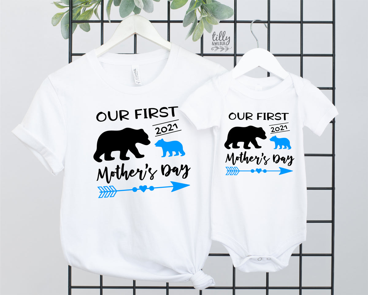 Our First Mother&#39;s Day 2024 Mother &amp; Son Matching Set