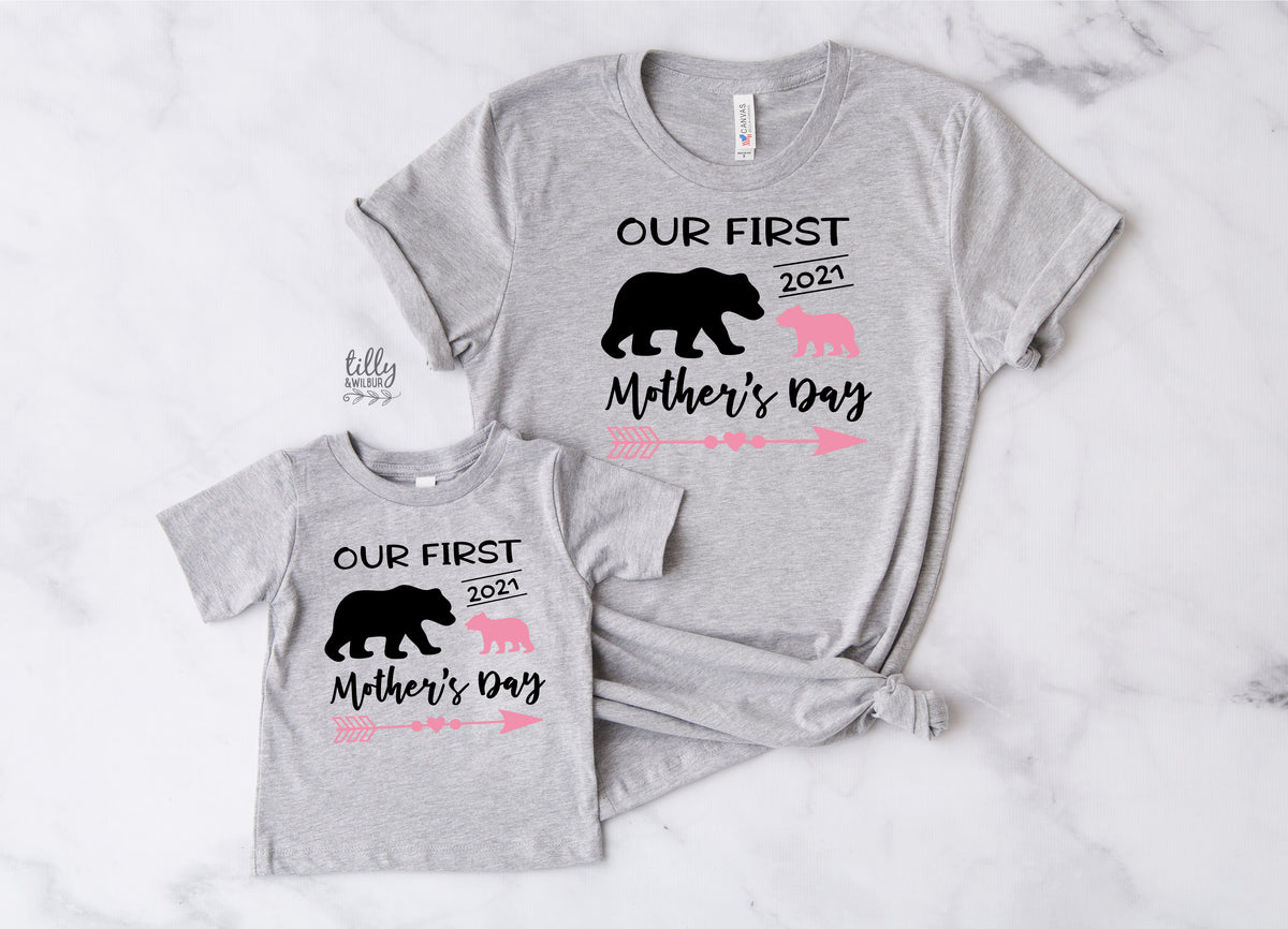 Our First Mother&#39;s Day 2024 Mother &amp; Daughter Matching Set