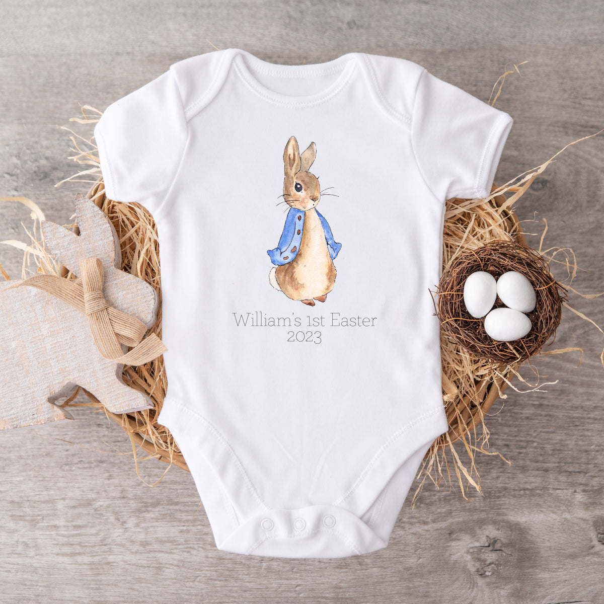 Personalised Peter Rabbit 1st Easter Design