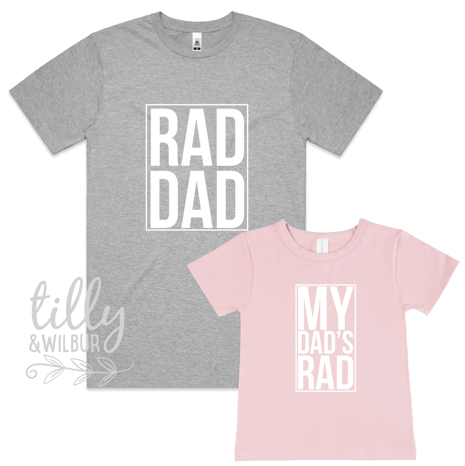 Rad Dad And My Dad's Rad Daddy Daughter Set